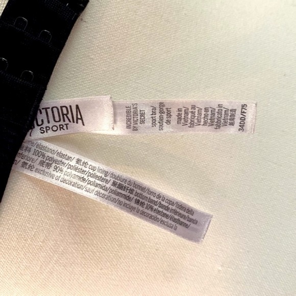 Victoria Sport Victorias Secret Incredible Blue Mesh Sport Bra Size 34DD - Picture 6 of 9